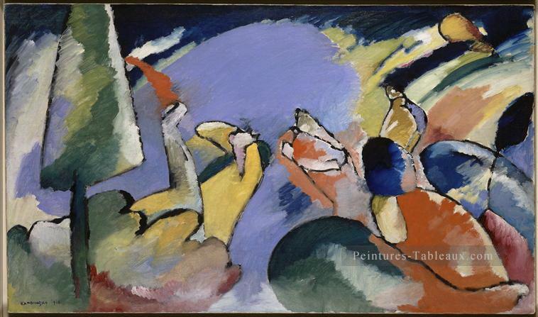 improvisation xiv 1910 Wassily Kandinsky Peintures à l'huile